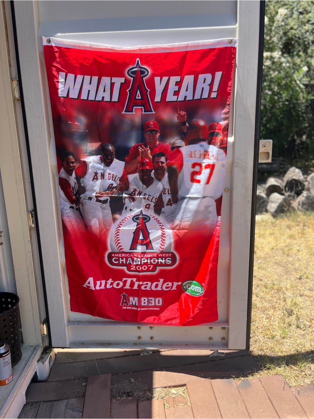 Los Angeles Angels Banner 2007 Champions